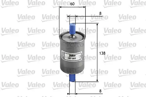 горивен филтър VALEO 587003