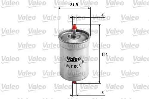 горивен филтър VALEO 587006