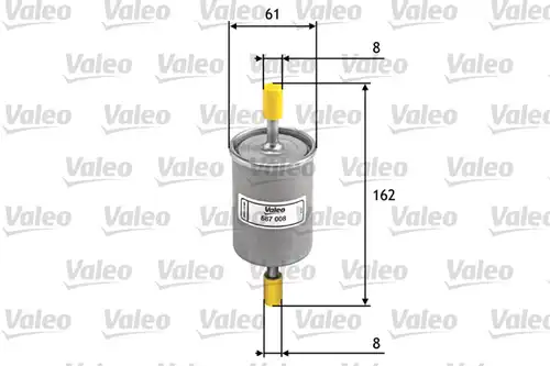 горивен филтър VALEO 587008