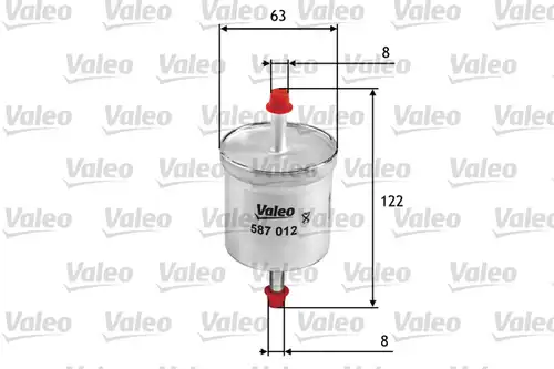 горивен филтър VALEO 587012