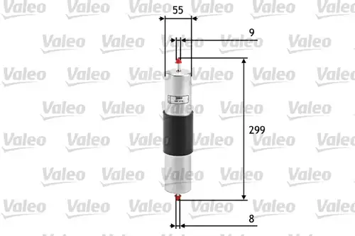 горивен филтър VALEO 587014