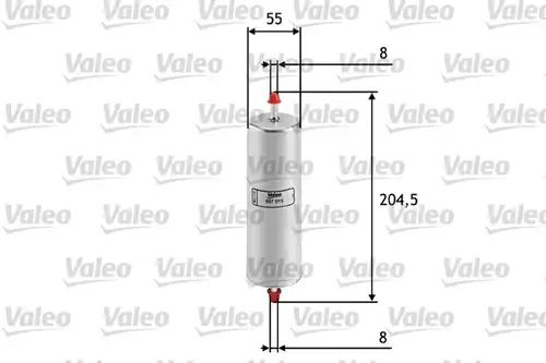 горивен филтър VALEO 587015