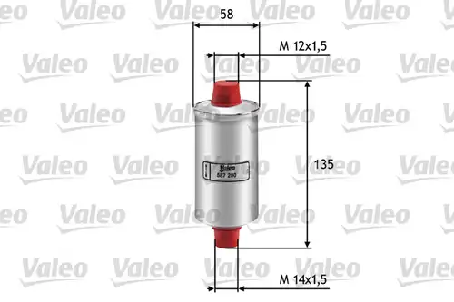 горивен филтър VALEO 587200