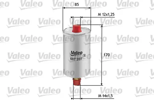 горивен филтър VALEO 587207