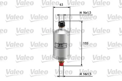 горивен филтър VALEO 587210