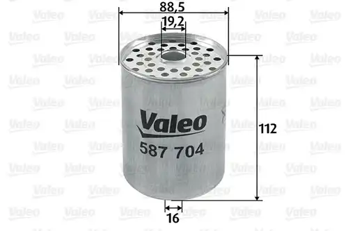 горивен филтър VALEO 587704