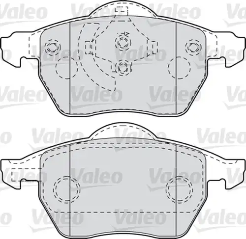 накладки VALEO 598049