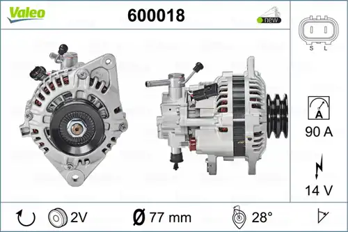 генератор VALEO 600018