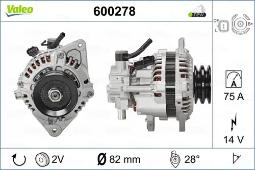 генератор VALEO 600278