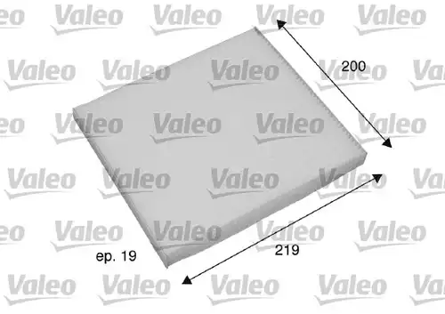 Филтър купе (поленов филтър) VALEO 698795