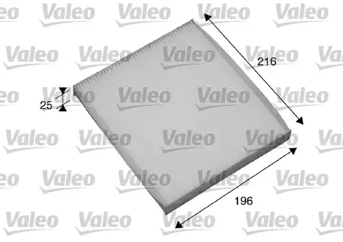 Филтър купе (поленов филтър) VALEO 698870