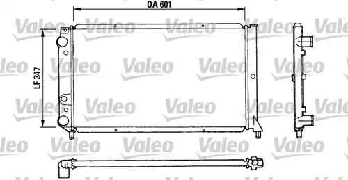 воден радиатор VALEO 810922