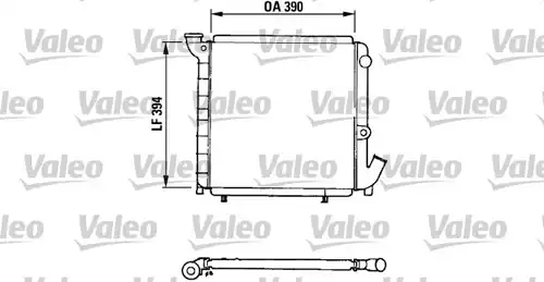 воден радиатор VALEO 810927