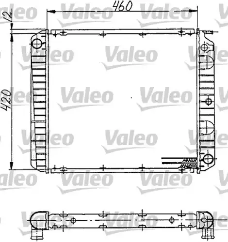 воден радиатор VALEO 810968