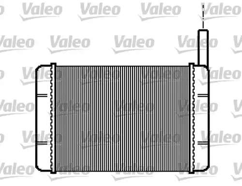 топлообменник, отопление на вътрешното пространство VALEO 812053