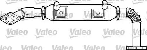 Охладител, ЕГР система VALEO 817750