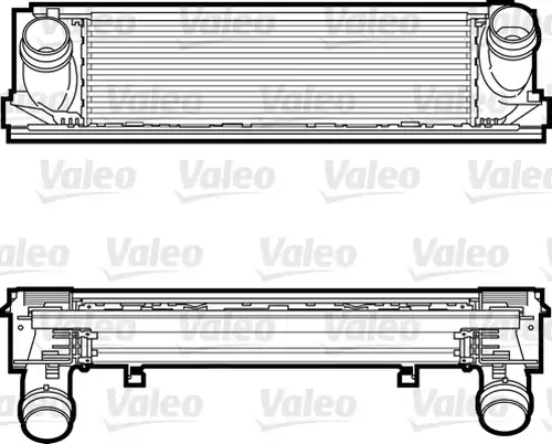 интеркулер (охладител за въздуха на турбината) VALEO 818260