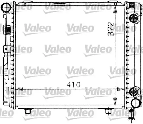 воден радиатор VALEO 819201