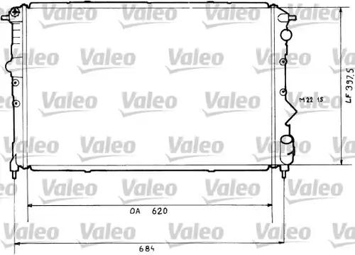 воден радиатор VALEO 819431