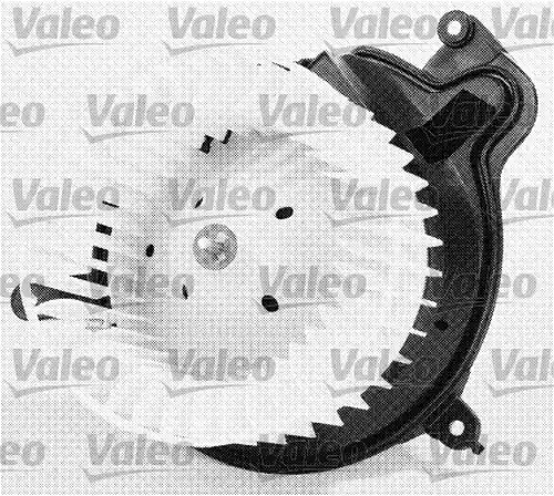 вентилатор вътрешно пространство VALEO 883973