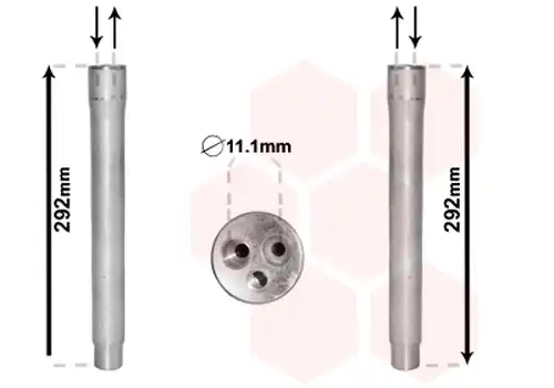 изсушител, климатизация VAN WEZEL 0600D445