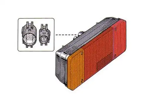 задни светлини VAN WEZEL 1650925