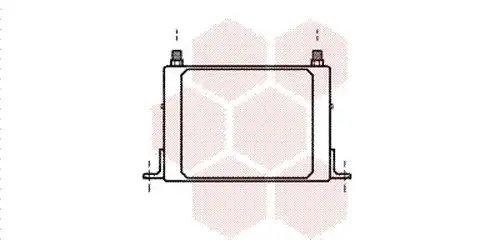маслен радиатор, автоматична трансмисия VAN WEZEL 17003117