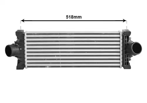 интеркулер (охладител за въздуха на турбината) VAN WEZEL 18014738