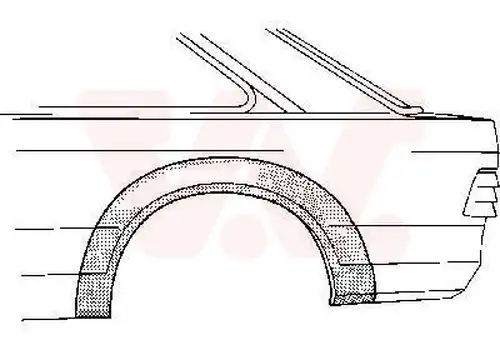 странична стена VAN WEZEL 1844146