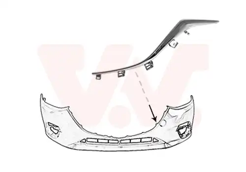 бленда, броня VAN WEZEL 2744581
