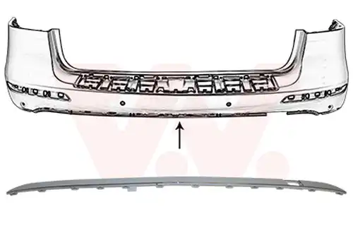 покривна/защитна лайсна, броня VAN WEZEL 2940550