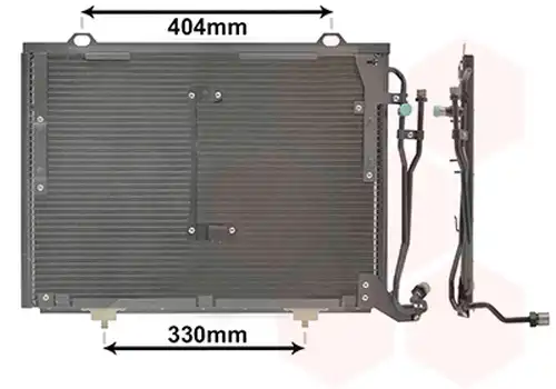 кондензатор, климатизация VAN WEZEL 30005279