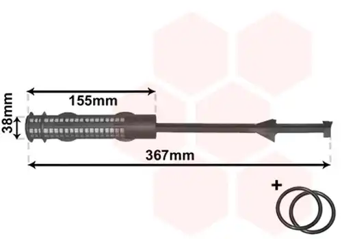 изсушител, климатизация VAN WEZEL 3000D359