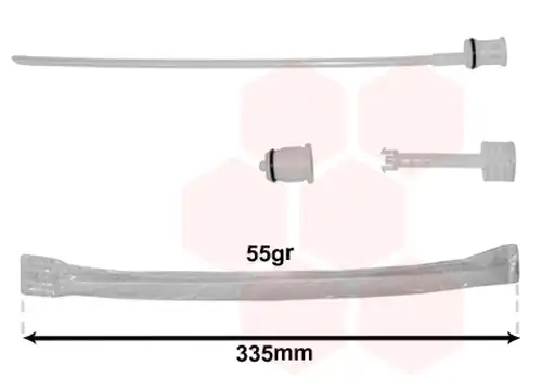 изсушител, климатизация VAN WEZEL 3000D601