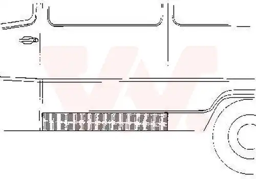 странична стена VAN WEZEL 3070109