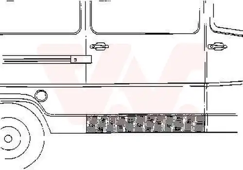 странична стена VAN WEZEL 3070110