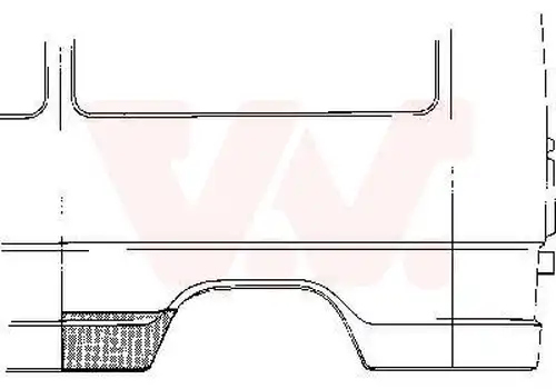 странична стена VAN WEZEL 3070141