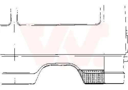 странична стена VAN WEZEL 3070143