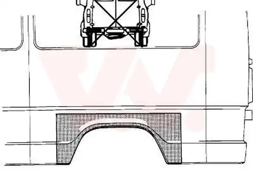 странична стена VAN WEZEL 3070145