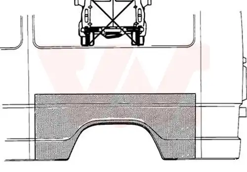 странична стена VAN WEZEL 3070147