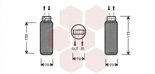  VAN WEZEL 3700D288