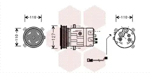  VAN WEZEL 3700K290