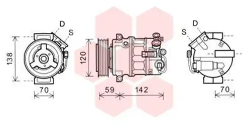  VAN WEZEL 3700K579