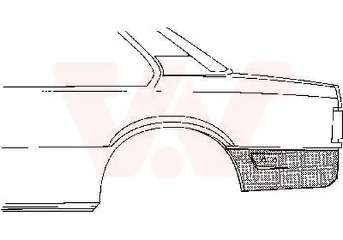 странична стена VAN WEZEL 3760138