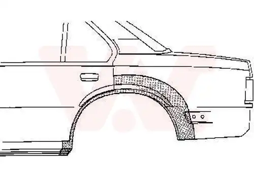 странична стена VAN WEZEL 3760147