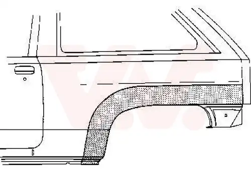 странична стена VAN WEZEL 3770145