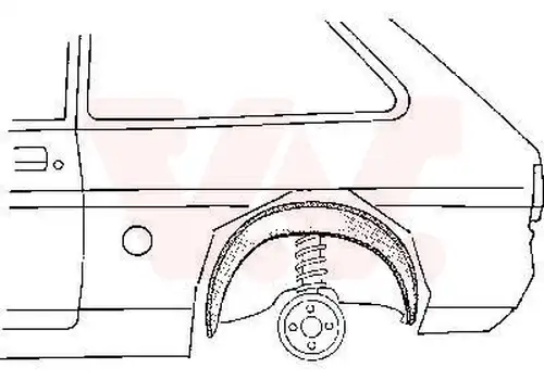 подкалник VAN WEZEL 3770445