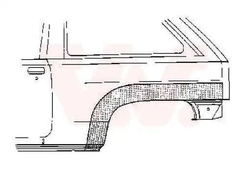 странична стена VAN WEZEL 3776145