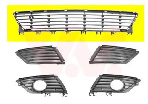 въздухозаборна решетка, броня VAN WEZEL 3779590