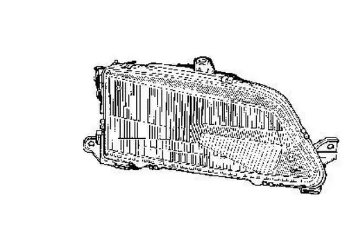 главен фар VAN WEZEL 4036941